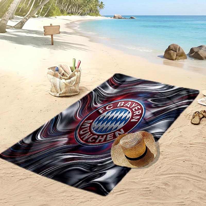 Bayern Munich Printed Beach Towel Quick Dry Soft TowelPortable Large Rectangular Beach Blanket for Travel Swimming Pool