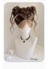 Asian-Style Long Curly Full Head Wig with Highlights for Women