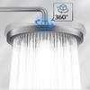 New 6 Modes Large Flow Supercharge Rainfall Shower Head 230mm Round High Pressure Top Spray Rain Showerhead Bathroom Accessories