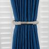 Strong Magnetic Curtain Tieback, Decorative Modern Rope Tie Back Buckle for Drapes, Window Curtain Holdback for Home Bedroom Office
