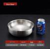 Korean Style Stainless Steel Gold Ramen and Cold Noodle Double Layer Bowl