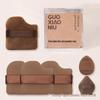 Chocolate Biscuit Powder Puff - Non-Absorbent Makeup Sponge Set for Beauty Tools