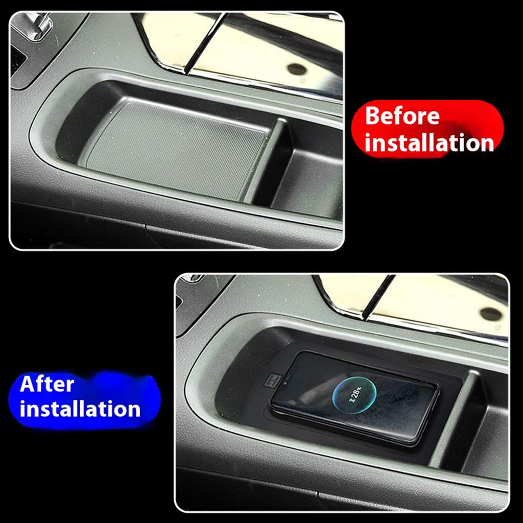 2 DIN The latest For Lexus RX 2009-2014 Car center console phone charger fast wireless charger charging plate charging holder