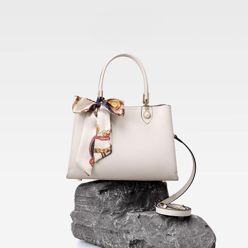 Bag Lady Bag 2025 New Style Women's Genuine Leather Handbag Mid-Year Mom Bag Red Wedding Bag Mother's Bag Wedding Bag