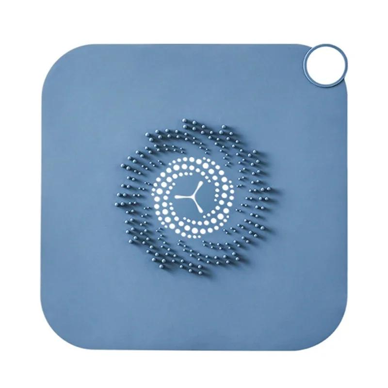 Bathroom Floor Cover, Kitchen Sewer Filter, Bath Shower Cover, Floor Sink Drain Strainer, Hair Stopper, 1pc Bathroom Sink Filter