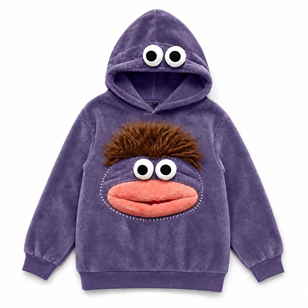 Kids' Funny Halloween Pajama Sweatshirt for Boys and Girls
