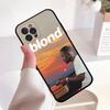 F-Frank Singer Ocean Black Silicone Matte Phone Case For Iphone 17 Air 16 15 14 13 12 11 Pro Max Plus Back Cover TPU