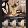 Light luxury crystal vase table lamp, living room dining room high aesthetic decoration lamp, minimalist study bedroom lamp