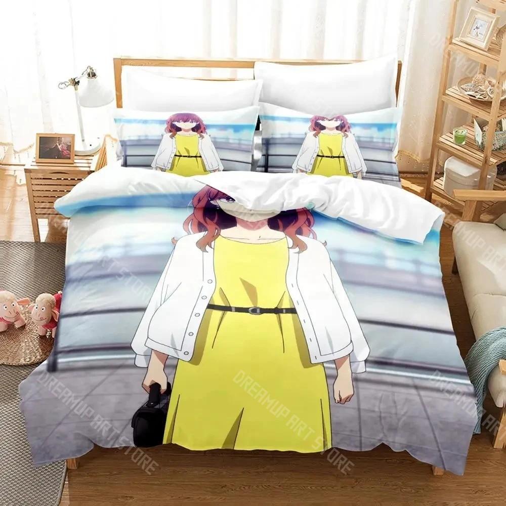 3D Print Ice Guy and His Cool Female Colleague Bedding Set for Boys Girls Duvet Cover Twin Queen King Full Single Double Sizes