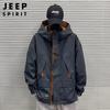 JEEP SPIRIT Men's Hooded Casual Jacket