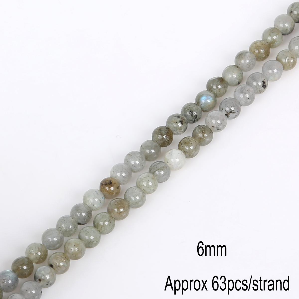 

Натуральные серые граненые бусины из камня-вспышки для изготовления ювелирных изделий, свободные каменные бусины, браслет «сделай сам» 6mm 63pcs