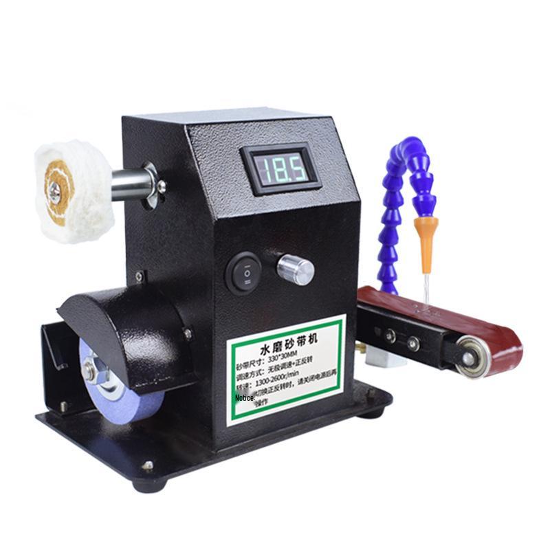 Water-Cooled Electric Sharpener: Automatic Belt Grinder for Scissors & Multipurpose Household Use