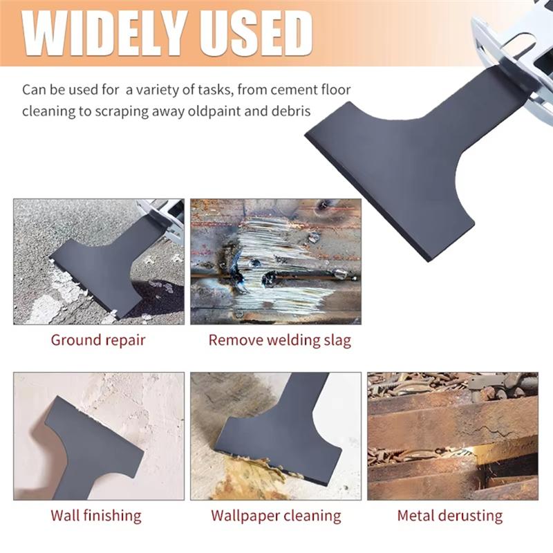 Fresh Reciprocating Saw Spatula Brush Set Reciprocating Saw Shovel And Wire Brush For Removing Rust Dirt