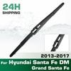 Rear Windshield Wipers Blades,Premium All-Season Wiper Blades Replacement For Hyundai Santa Fe DM Grand Santa Fe 2013-2017