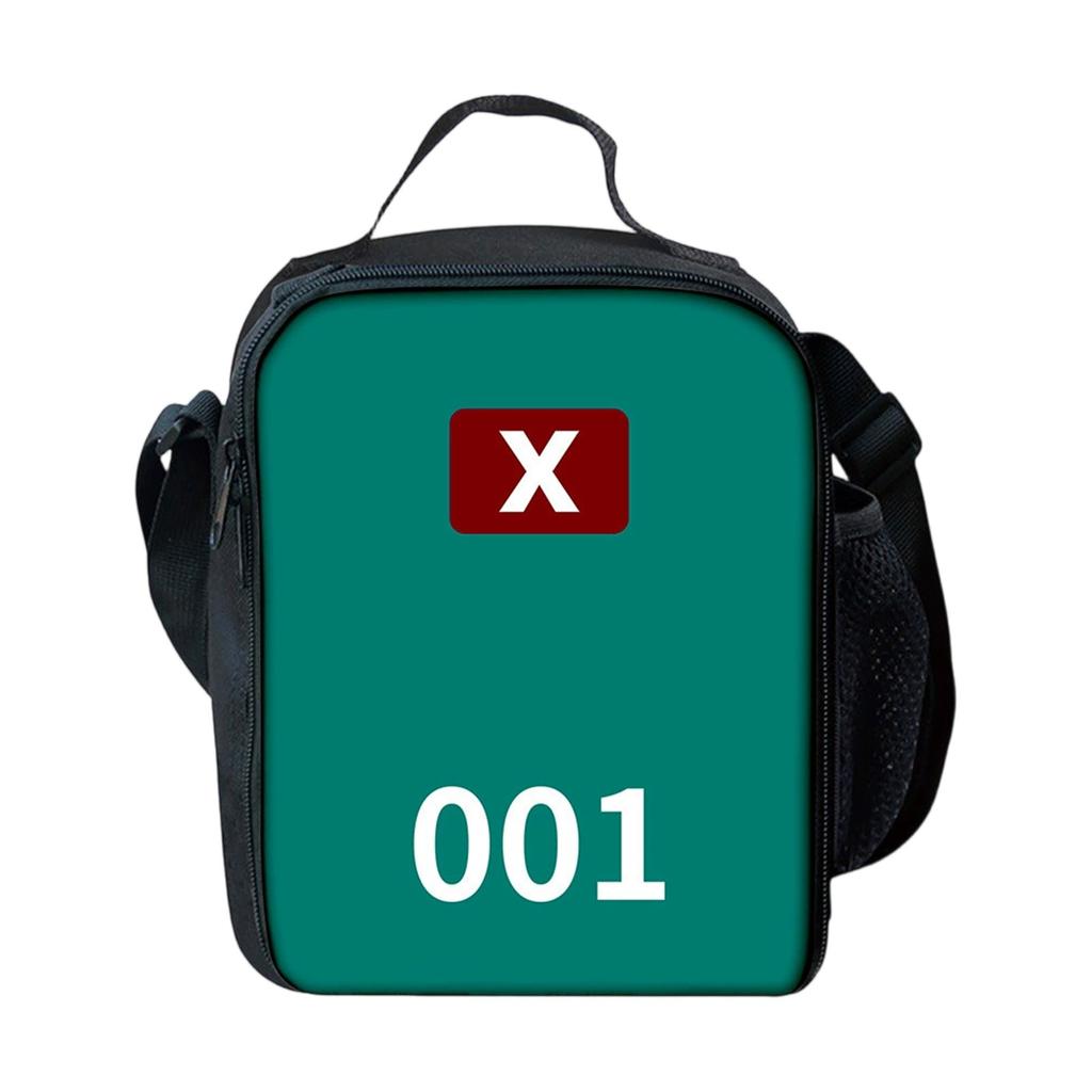 Geantă de umăr casual cu imprimeu de desene animate, rucsacuri de mare capacitate pentru elevi de gimnaziu