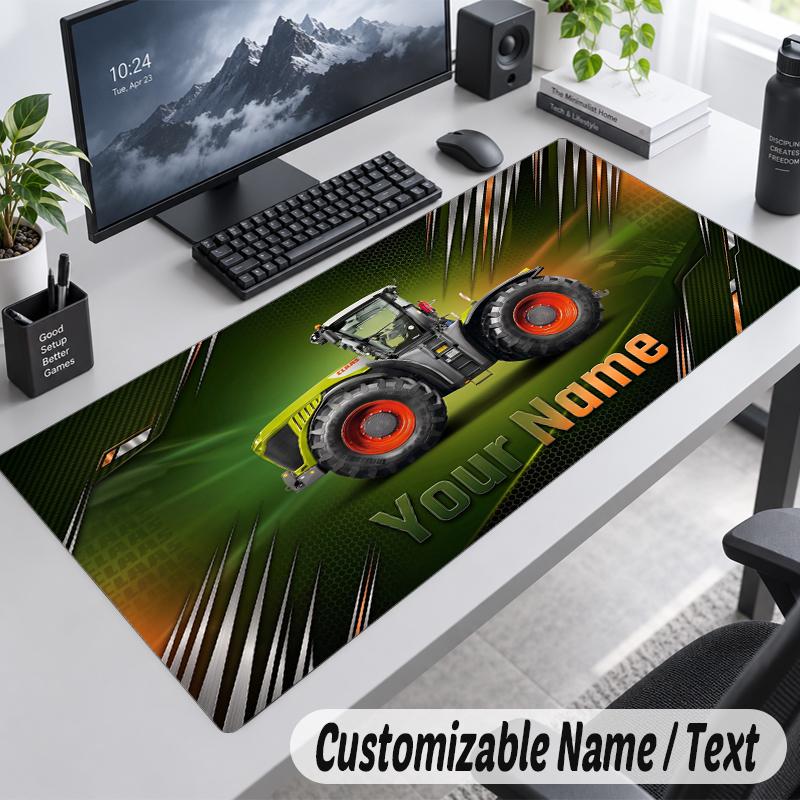 Custom Name Text Mouse Pad CLAAS Personalized Desk Pad For Work And Gaming