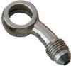 GOODRIDGE Banjo Side Stainless Adapter, 20-degree Angle, Steel, #3 B597-03C