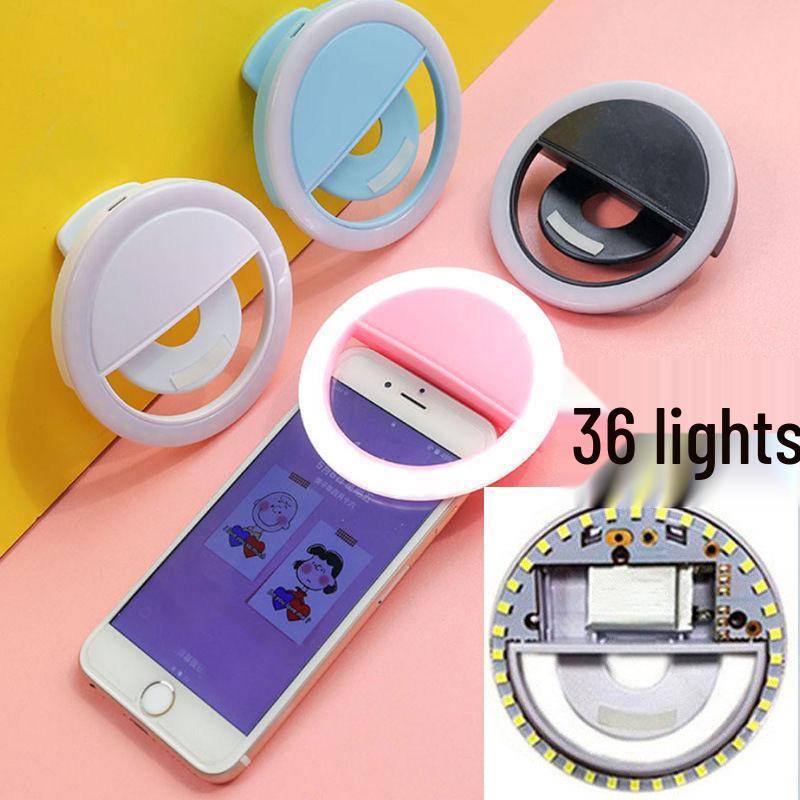 Special Offer: RK12 Selfie Ring Light for Phones - Clip-on LED for Livestreams & Photos