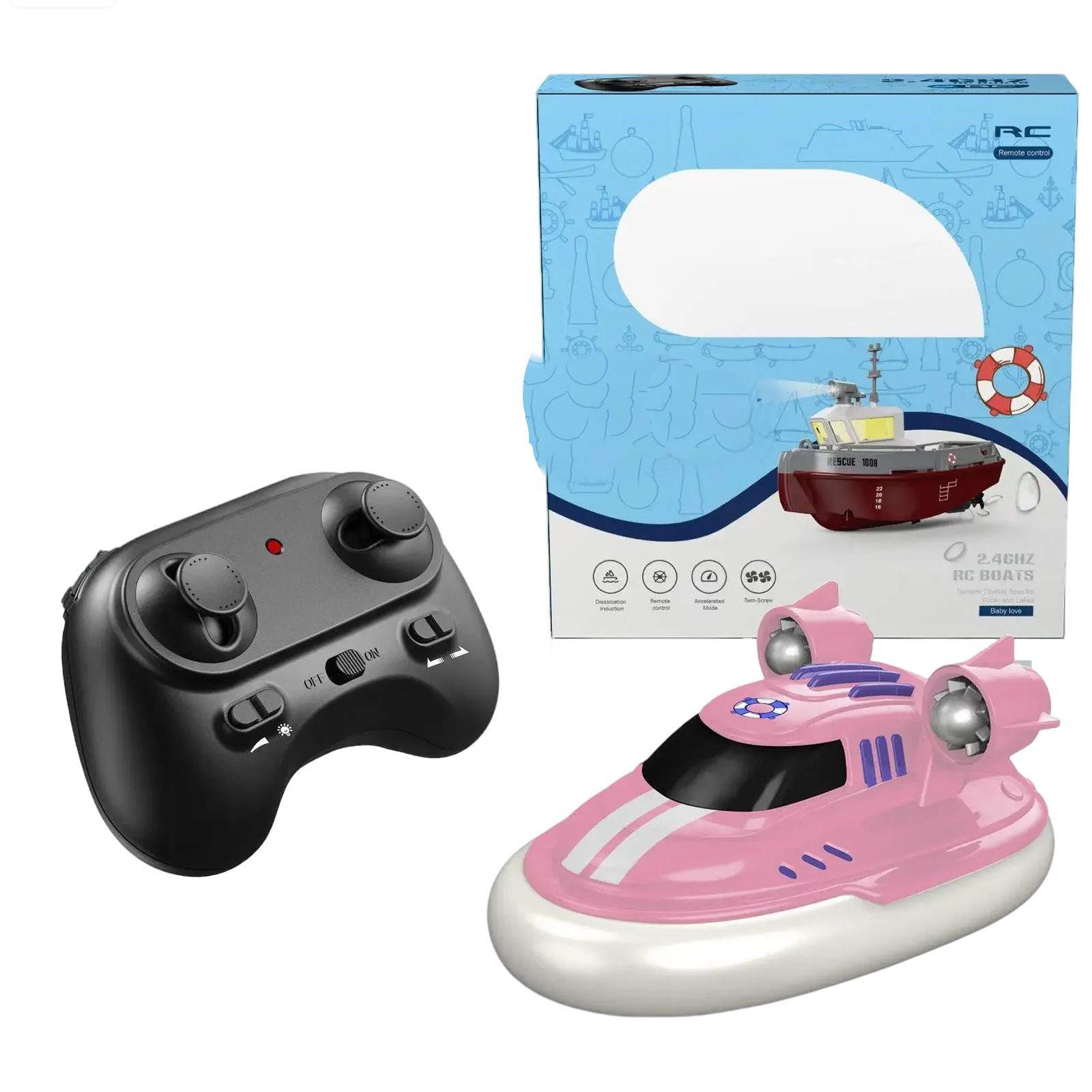 

Радиоуправляемый буксир масштаба 1/144, 2,4 ГГц, радиоуправляемая электрическая модель яхты со светом, пульт управления для бассейнов и озер One Size