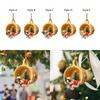 Christmas Dog Pendant Ornament Cute Xmas Holiday Decor with Hats Christmas Tree Ornament Xmas Tree Dog Statue for Bag Holiday