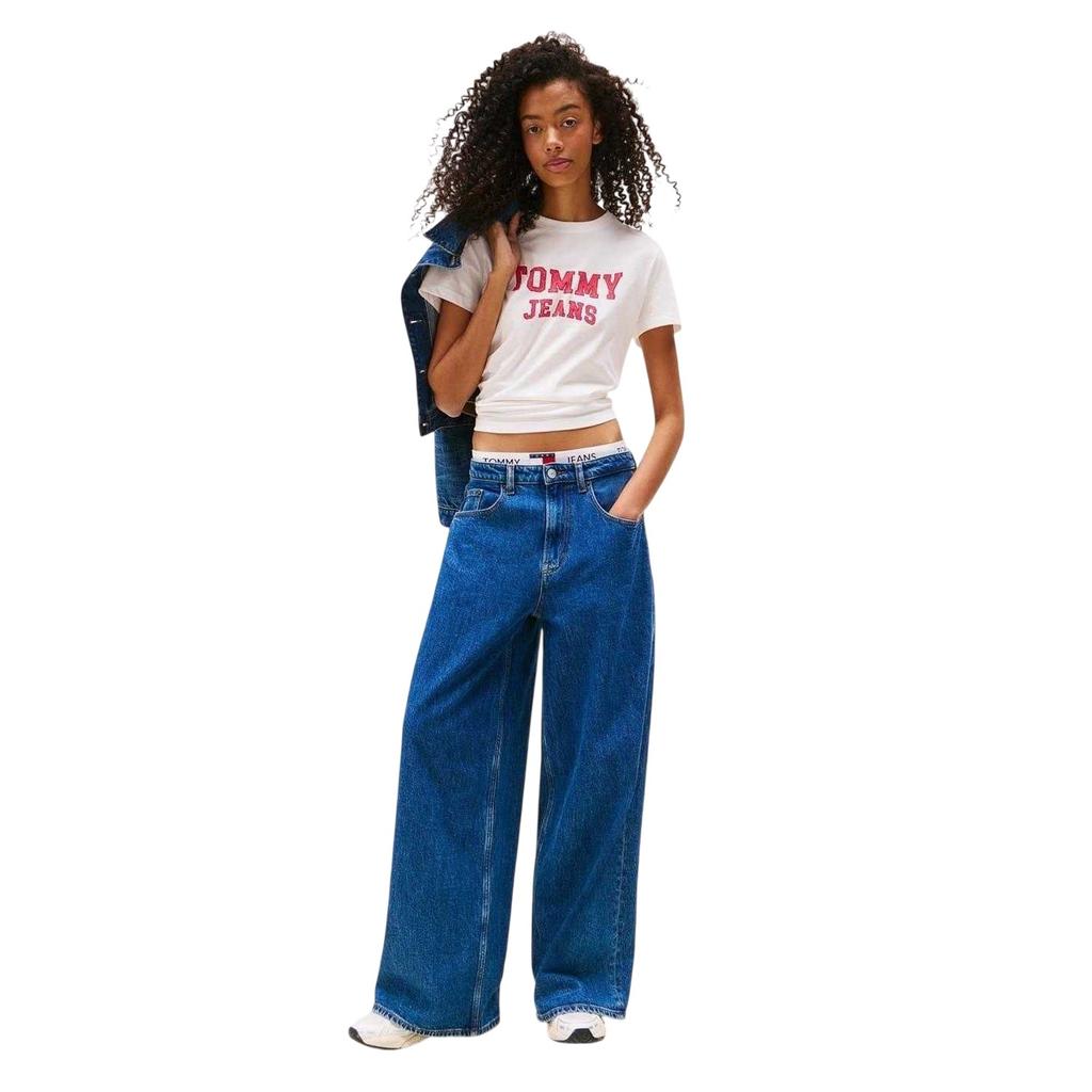 Tommy Jeans Womens/Ladies Varsity Logo T-Shirt