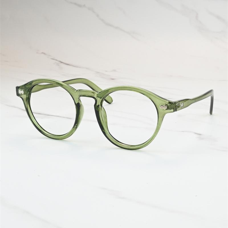 

Brand Design Round Rice Studs Men Small Frame Myopia Glasses Prescription Presbyopia Anti Blue Light Women Near Sight Eyewear 0