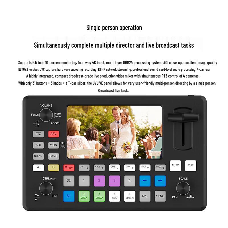Jiashiying R2PROMAX Live Production Video Switcher