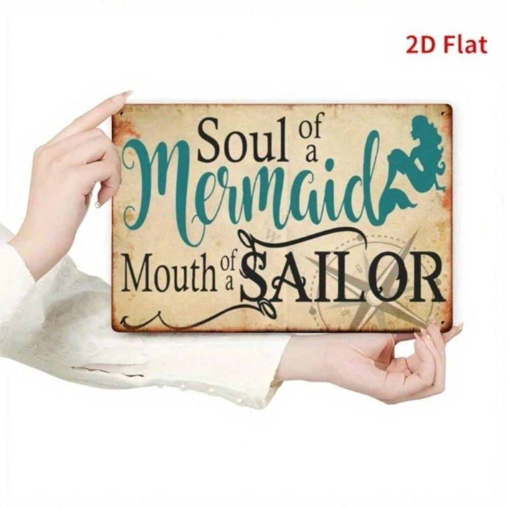 Retro Metal Tin Sign Poster Wall Art Decor