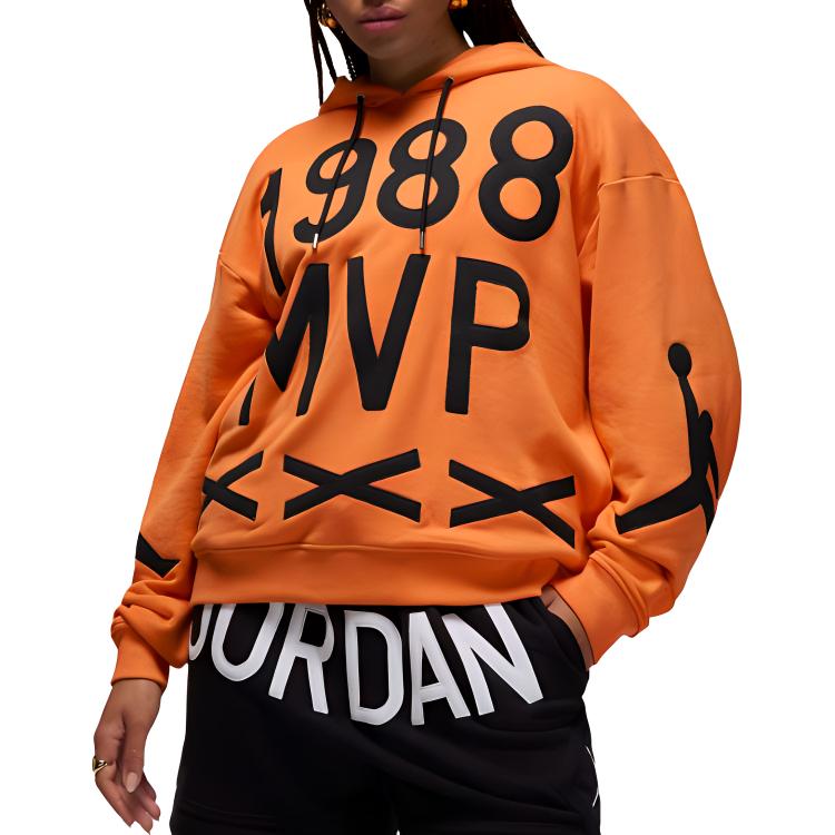Air Jordan Fleece Hoodie Alpha Orange