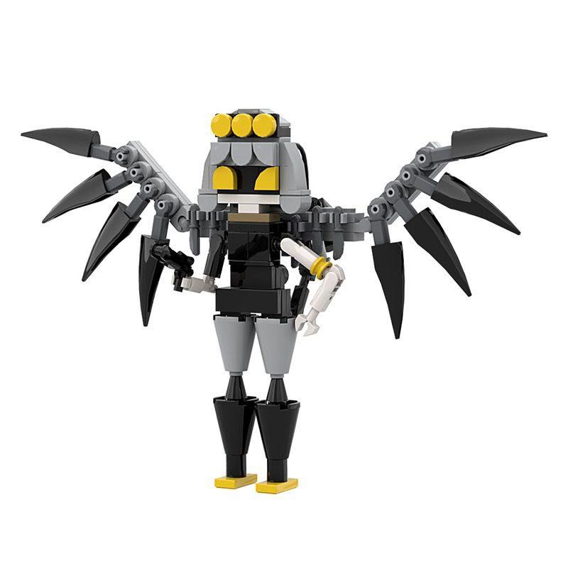 Murder Drones Yapı Blokları Oyuncakları Murder Drones J N V UZI Robotlar Yapı Blokları Oyuncakları Doğum Günü Hediyesi