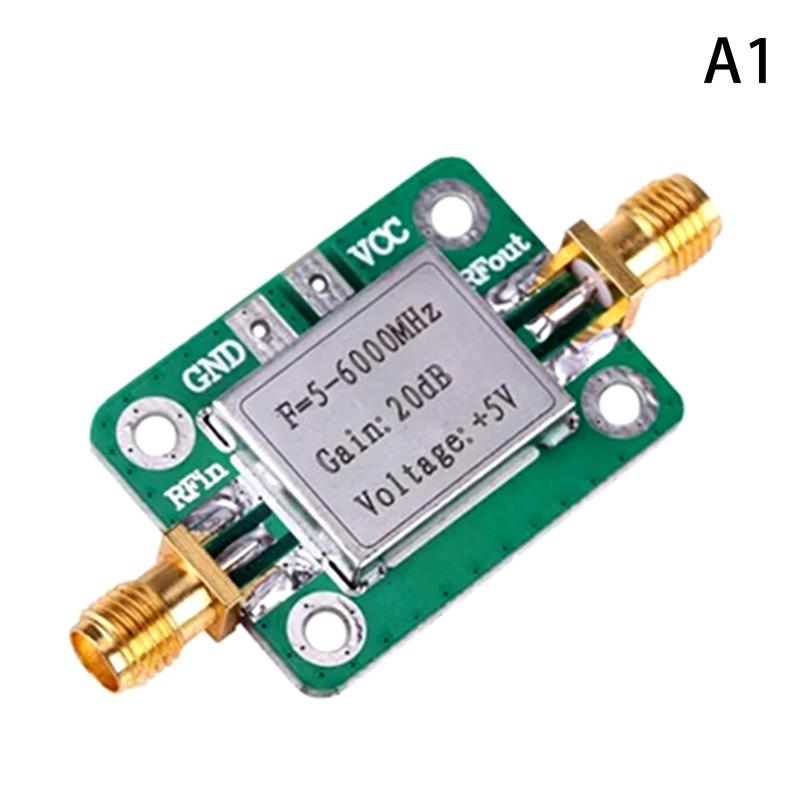 RF Medium Power Amplifier SPF5189 LNA For 50-4000MHz/5-6000MHz Gain Range From 0.6dB To 20dB Shielded Board Configuration