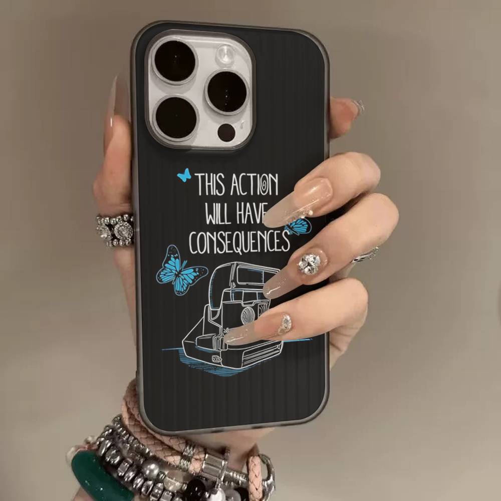 Life Is Strange Before The Storm Video Game Phone Case For IPhone 17 16 15 14 13 12 11 Pro Max Plus Pro Stripe Soft Cover