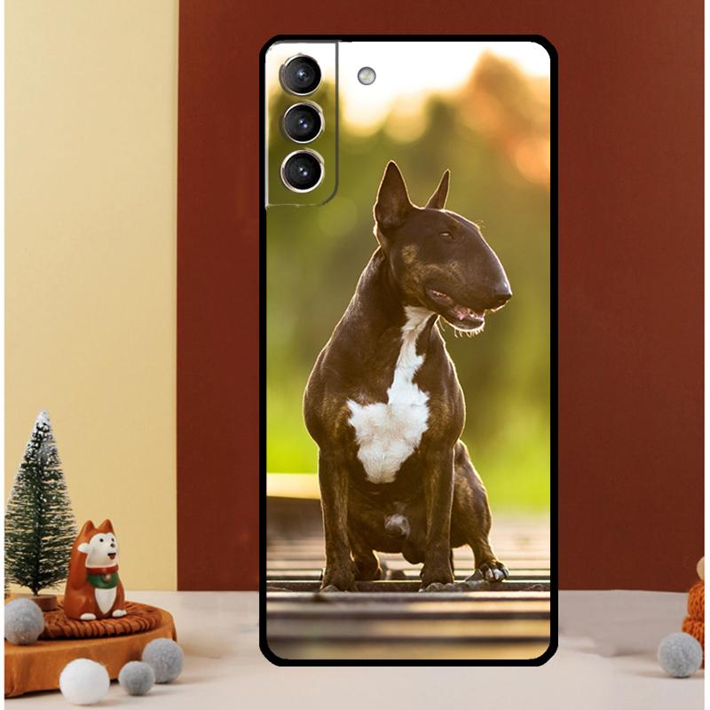 Bullterrier Bull Terrier Dog Case For Samsung Galaxy S26 S25 Ultra S23 S20 FE S21 S22 S24 Plus S10 S25 FE Cover Funda