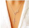 New Fashion Corss Jewelry Leaves Bird Pendant Necklace Maxi Statement Necklace Chokers Necklace For Women 2018 Jewelry Bijoux