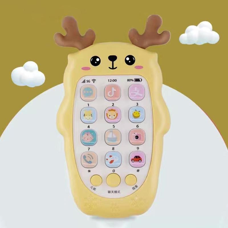 

Baby Phone Toys Music Voice Toy Early Educational Learning Machine Electronic Baby Toy as the picture