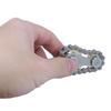 Fidget Linkage Bike Chain Spinner Design Figurine Spinning Finger Metal Stainless Steel Durable Mechanics with Smooth Fidget Toy for Adults and Kids