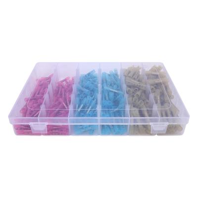 Heat Shrink Butt Terminal Nylon Waterproofing Wire Crimp Terminals Butt Splices for Marine Automotive Boat Truck 360pcs