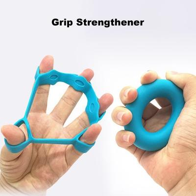 6/9-teiliger Silikon-Griffkrafttrainer-Ring, Eierball, Fingerstrecker, rutschfester Unterarm-Finger-Trainingskreis, tragbares Handrehabilitationstraining