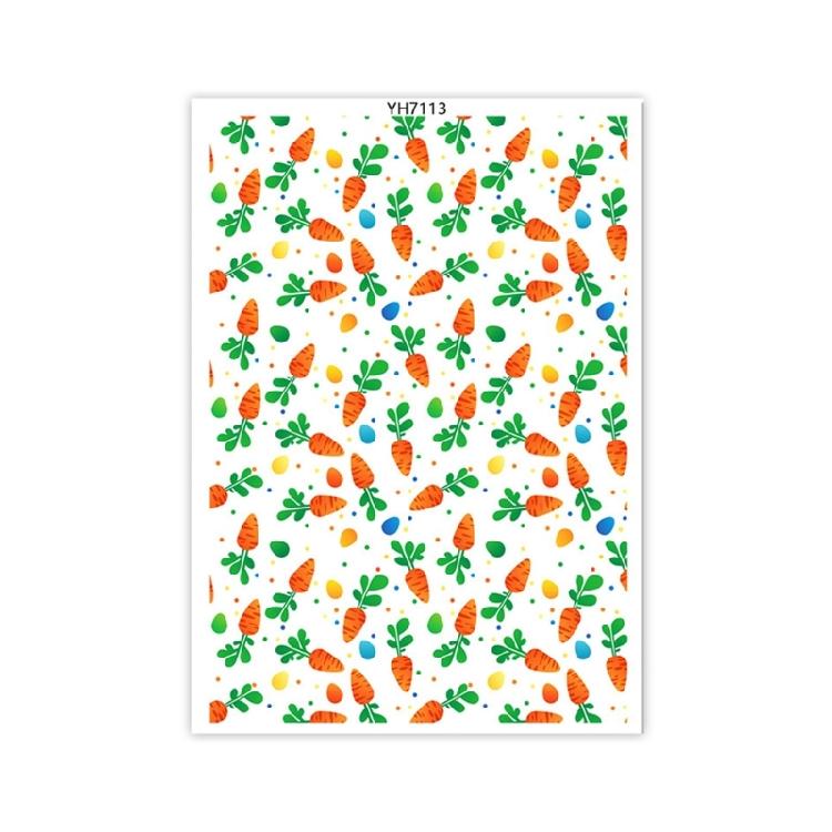 Clay Earrings Transfer Paper Easters Colored Eggs Printing Paper Water Soluble Transfer Decal Clay Transfer Sheets