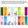 10/100Pcs Blank Sublimation Metal Bookmark Rectangle Book Marks Page Markers Mini Handmade Bookmark Tassels for Book Lover Gifts