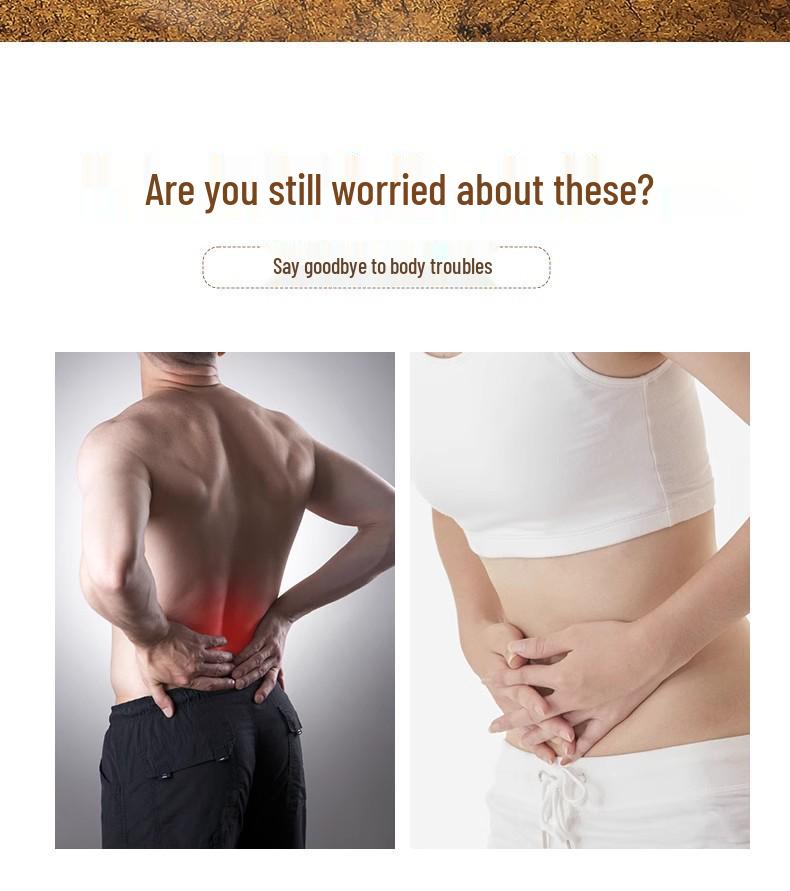 Portable Ginger Moxibustion Box with Lid, Bamboo Moxa Wool Device for Home Therapy