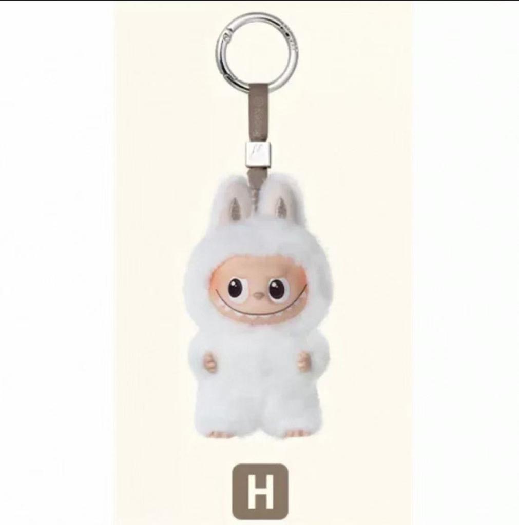 Cute Labubu New 4th Gen Mini Vinyl - Face Plush Blind Box: Ideal Backpack Accessory, Keychain & Christmas Gift, Also a Fun Children's Hand Puppet Toy