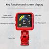 Portable Guitar Clip‑on Tuner USB Rechargeable Violin Ukulele Tuner Universals Digital Electronic Tuner Guitar Accessory
