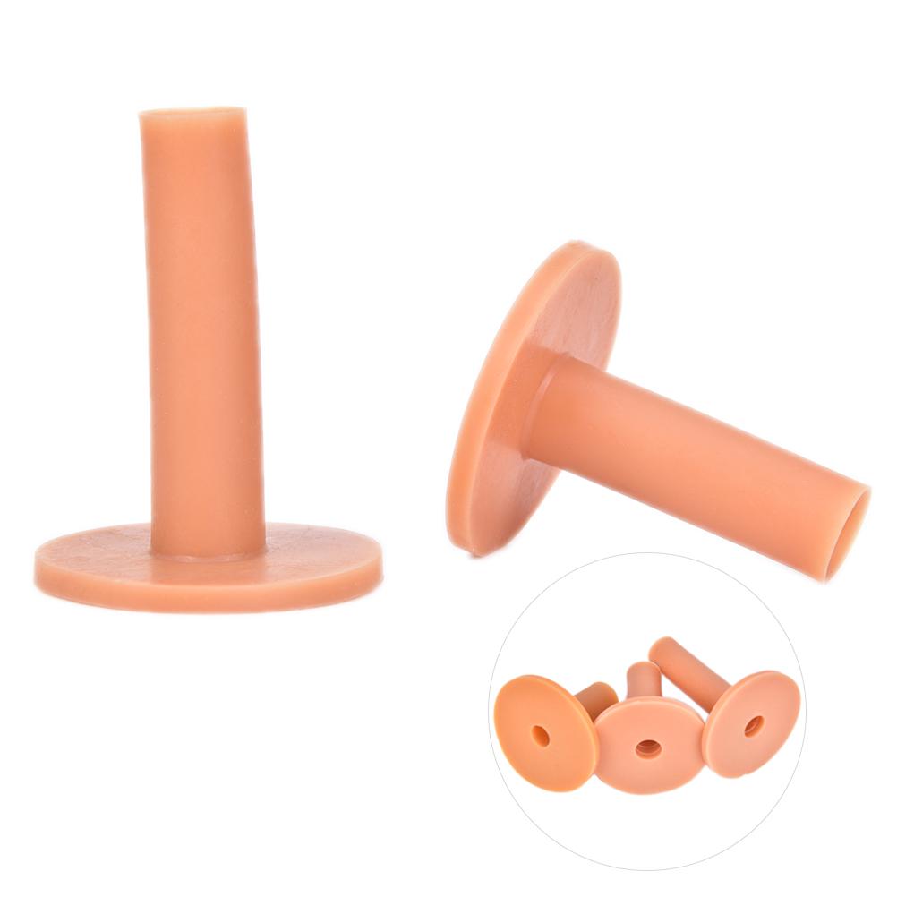 3Pcs Rubber Driving Range Golf Tees Holder Tee Home Training Practice Mat