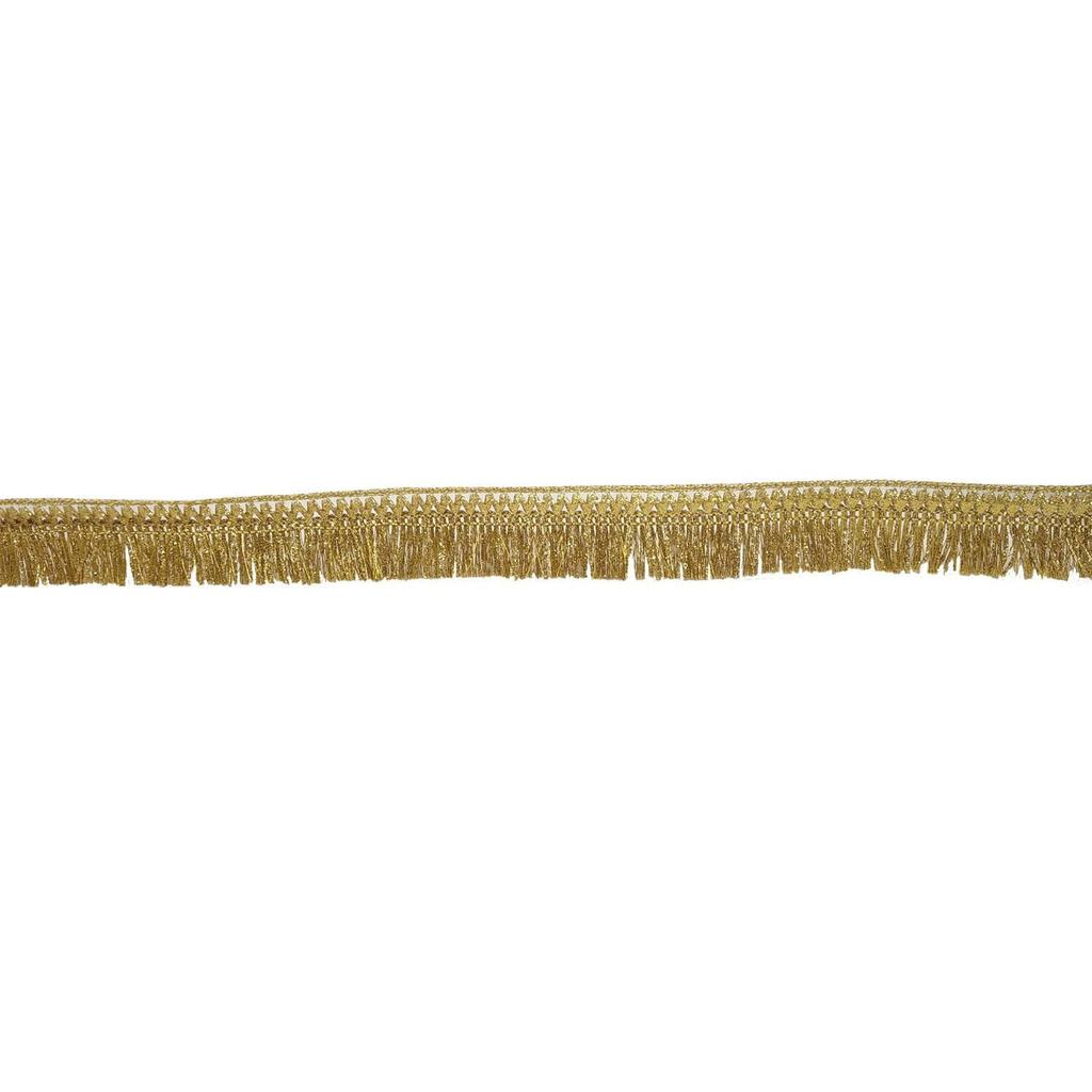 @ Golden Zari Kiran Jhaalar Gota Patti Lace Border Craft Material 8.75 Meter VD-763-60%OFF