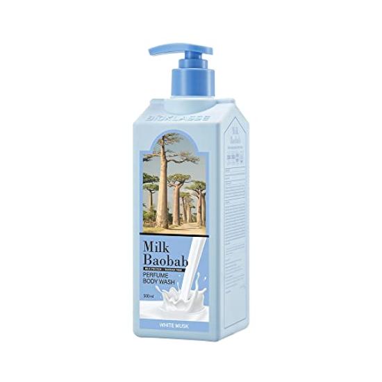 Milk Baobab [Official] Perfume Body Wash 500ml, 4 Scents, CB (White Musk)