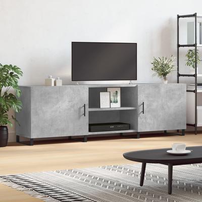 TV Cabinet, Concrete Grey, 150X30X50 Cm