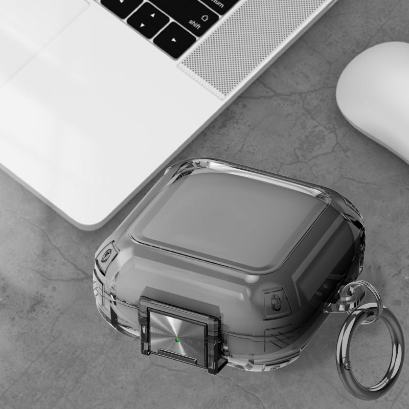 High Transparency TPU Cover For FitPro Wireless Earphones Case Featuring AntiDrop Protections Perfectly Fit Design Bag