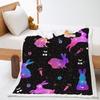 Blanket Cute Illustration Korean Blanket Lamb Fleece Crystal Fleece Blanket Four Seasons