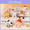 Tierkreiszeichen-Miniaturen aus Kunstharz im Cartoon-Stil – ideal als Geschenk oder Schreibtischdekoration.